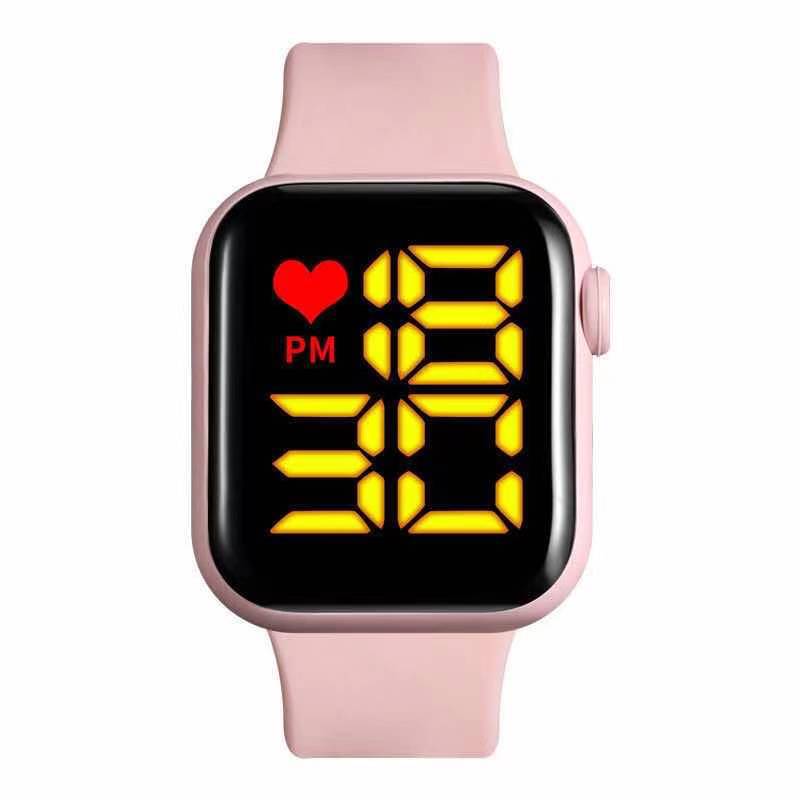 Touch LED kids watches Waterproof Silicone Watch LED Digital Men Sport Watch Digital
