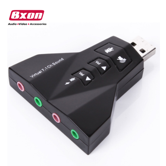 Внешний Виртуальный 7,1 канальный USB 2,0 3D аудио адаптер звуковой карты микрофон динамик