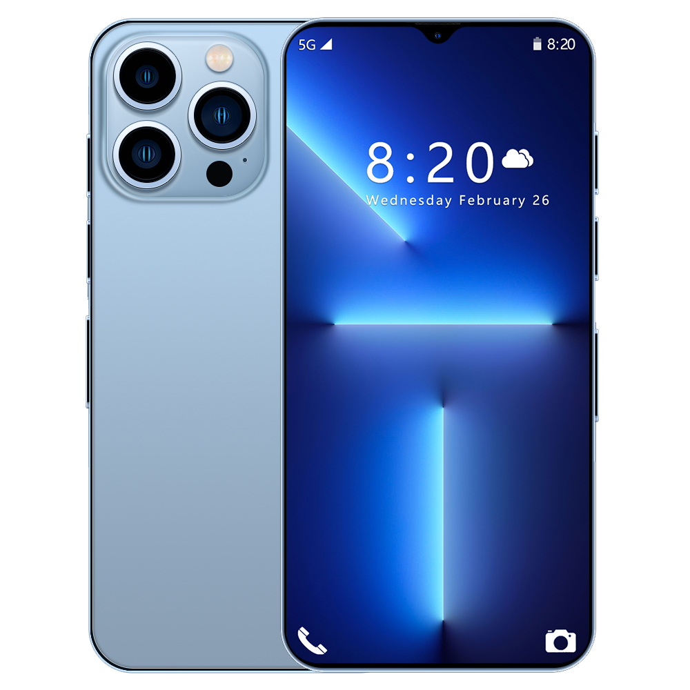 Оптовая продажа, оригинальный i13 Pro Max Celular Android смартфон 5g 16gb + 1tb Мобильный телефон для 13 Pro Max