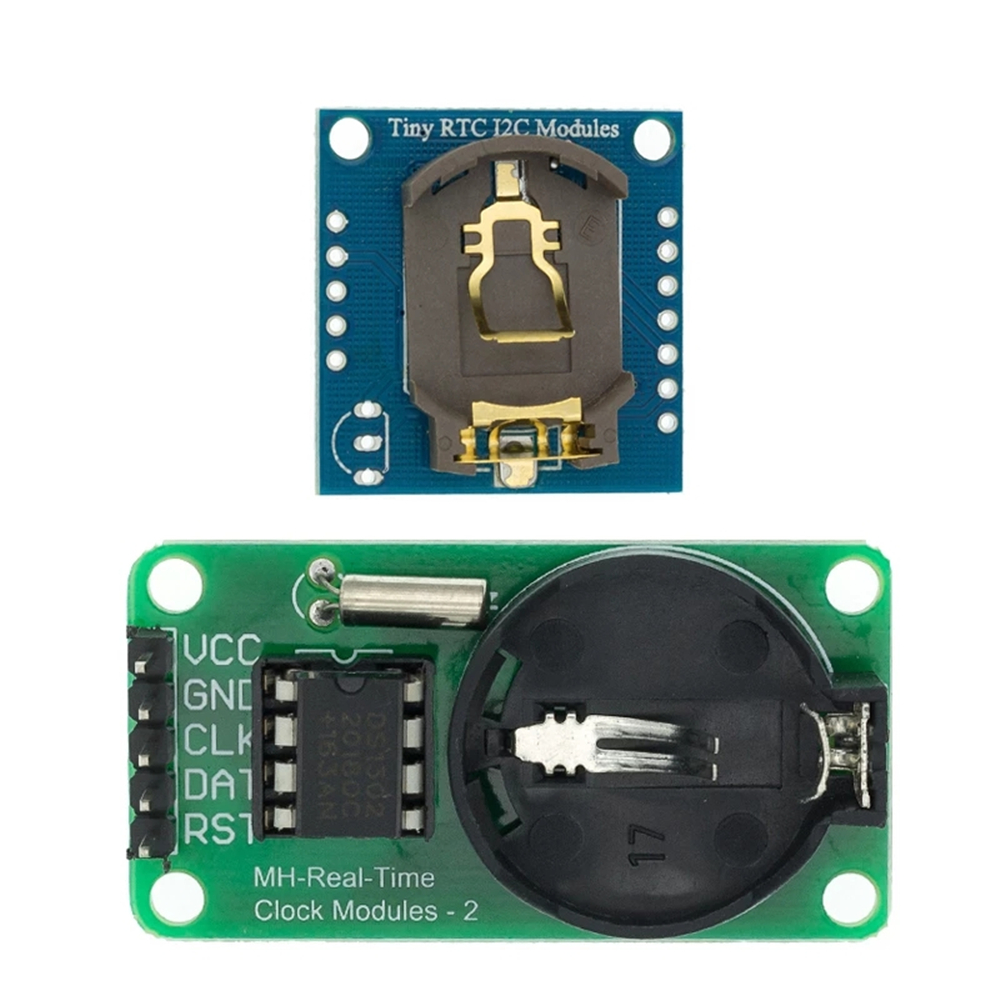 CR2032 Cell Button Battery RTC Timing Module DS1302 Real Time Clock Module DS1302