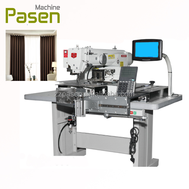 Multifunction curtain tape making machine for pleating fabric