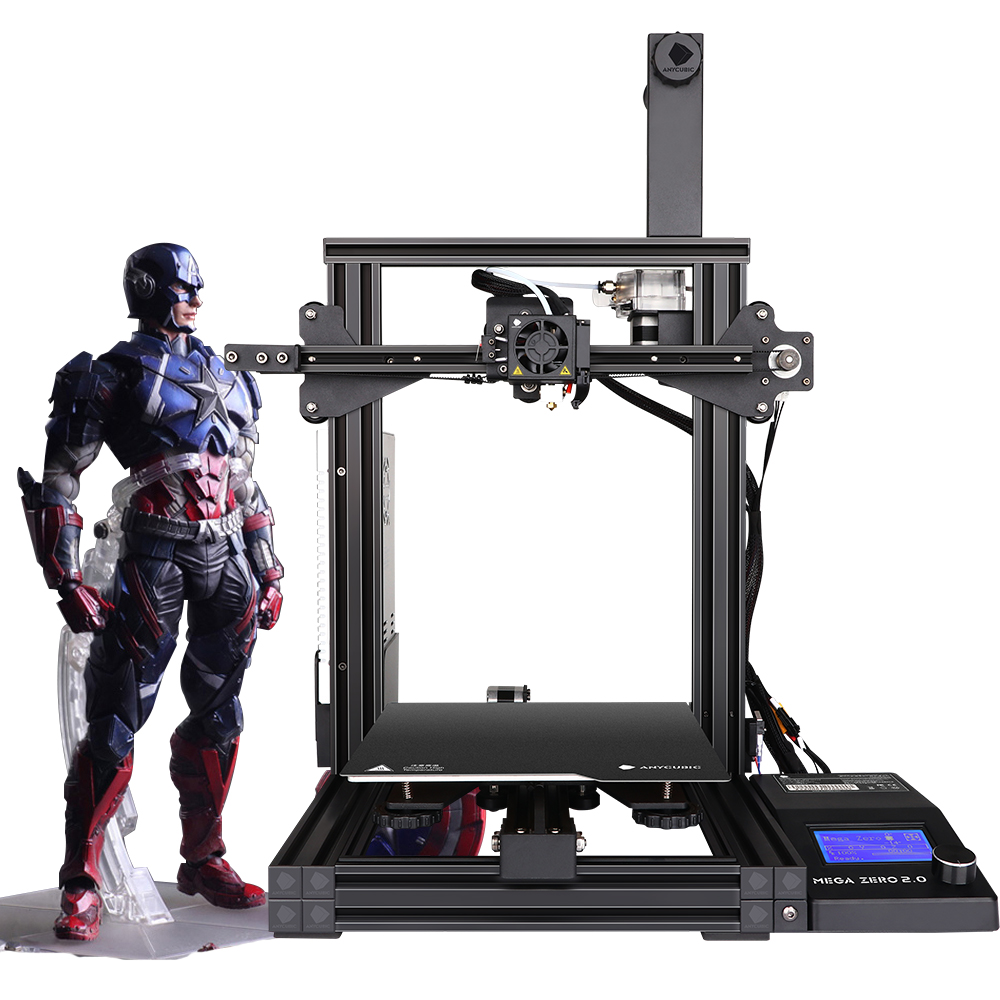 Anycubic Kossel Plus Улучшенная машина для печати Delta Rostock, набор для 3D-принтера большого размера
