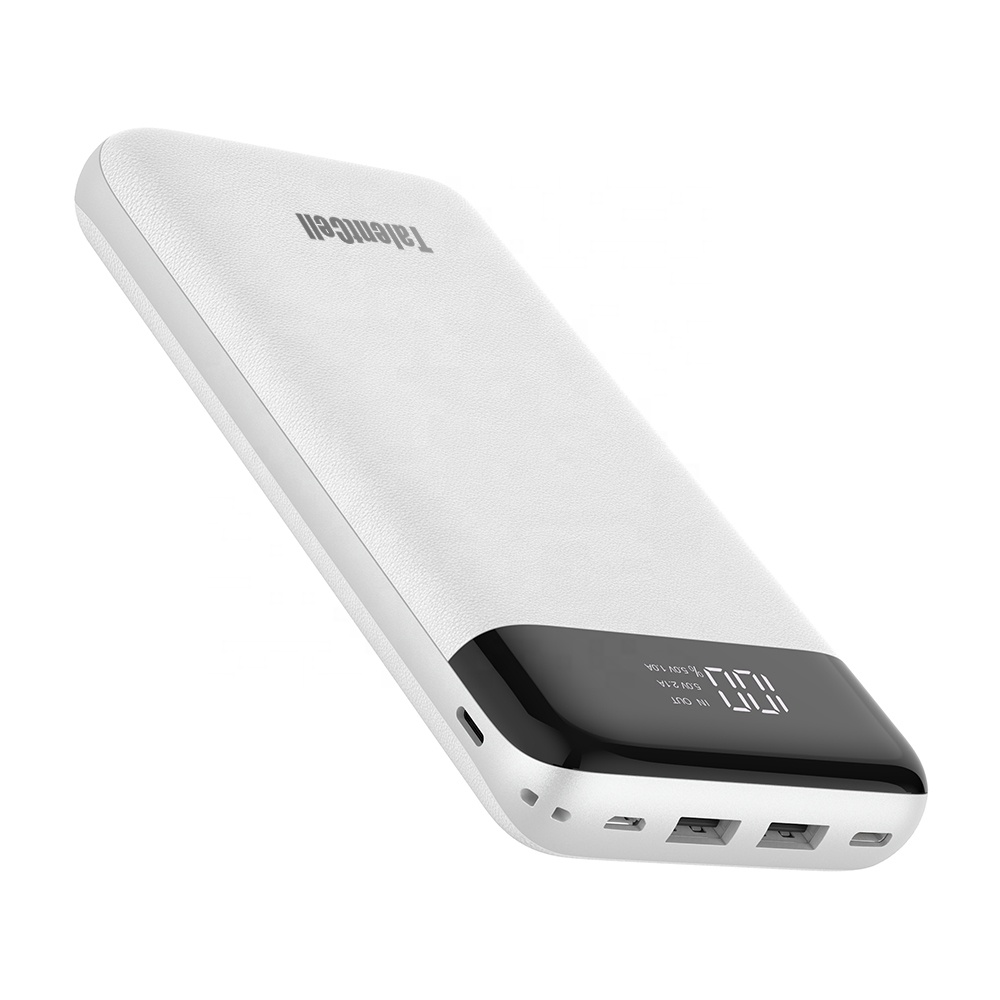 OEM портативный внешний аккумулятор 50000 30000 мАч, индивидуальный тонкий USB универсальный внешний аккумулятор высокой емкости с ЖК-дисплеем
