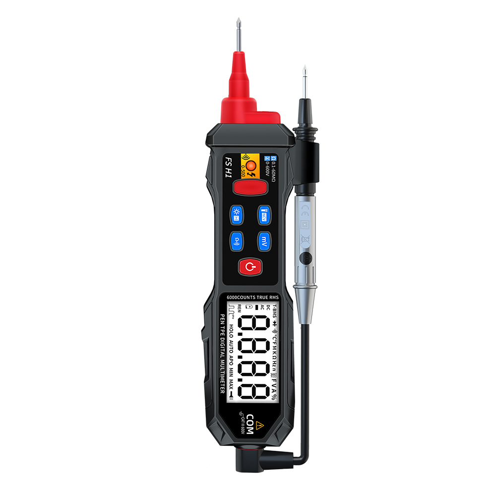 Digital Multi Tester с Auto-начиная 5999 Digits, 6000 Counts, Pen Style, Measuring DC, AC Voltage,Resistance и Continuity