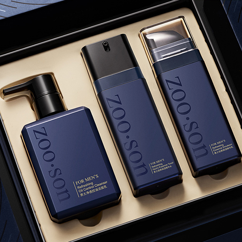 Amazon Hot Selling Private Label Skin Care Set For Men Nature And Organic Vegan Men's Skin Care Makeup Sets