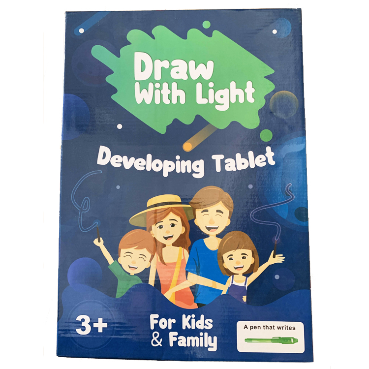 A3 A4 A5 kid children child led grow in dark magic toy funney Fluorescent luminous writing gift fluorescent drawing board