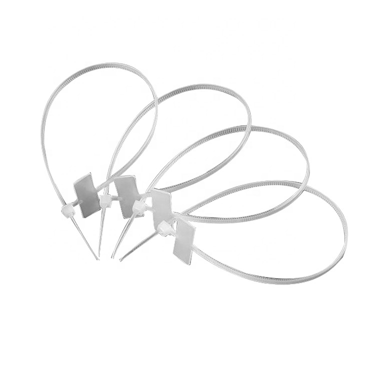 New Arrival Latest Design High Quality Plastic Maker Nylon Printed Logo Label Cable Tie