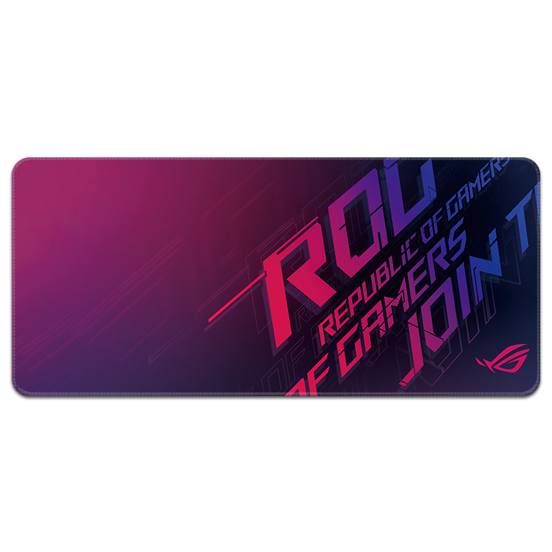 Коврик для мыши ROG для компьютерных игр, большие простые неопреновые игровые коврики, популярный мультяшный коврик для мыши