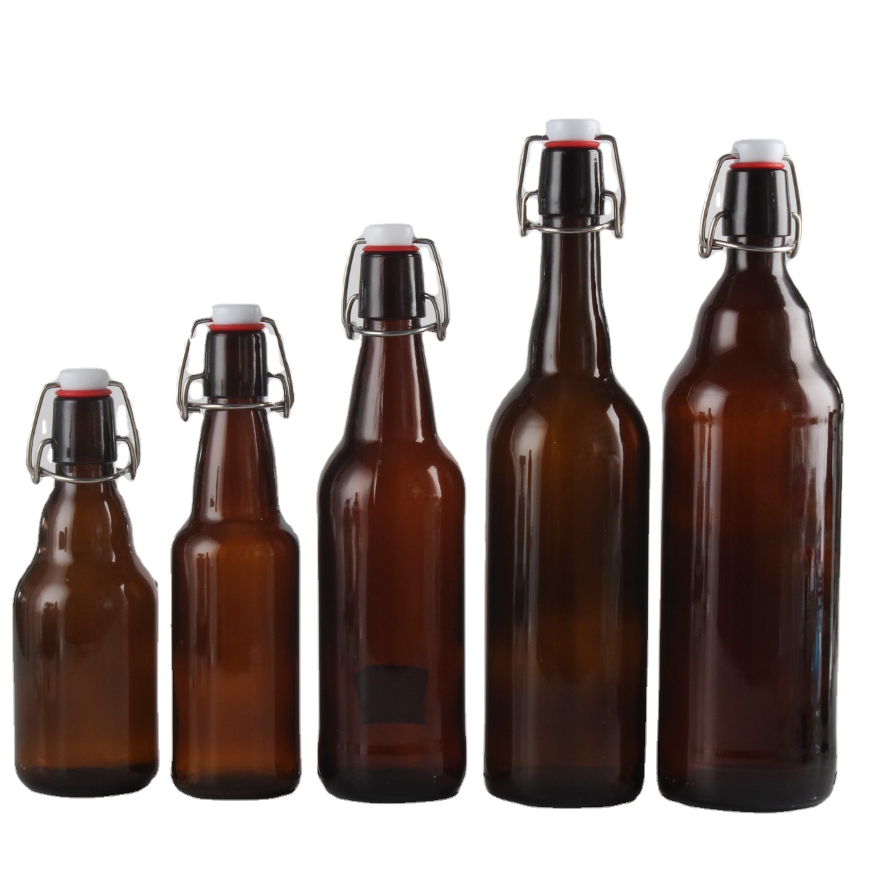 1Liter Glass Bottle Flip Top Cap 33OZ Beverage 1000ml With Swing Stopper Used In Kitchen For Kombucha