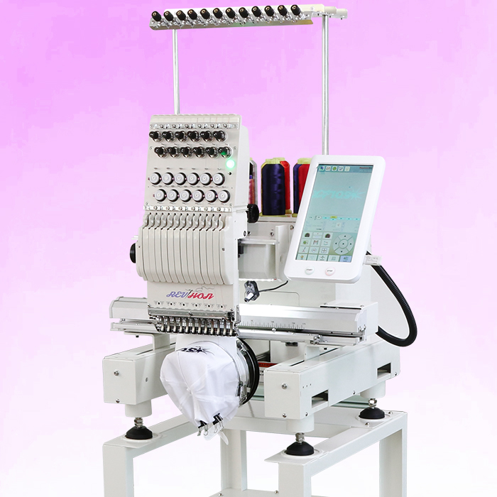 Commercial Domestic Single Head Small Mini Computerized Embroidery Machine with 9/12 Needles