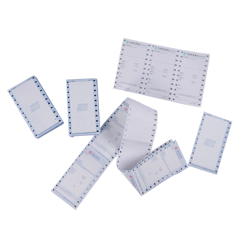 Business forms carbonless paper form printing machine