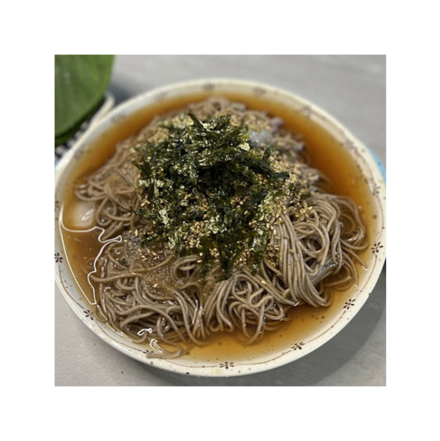 Korean Support Buckwheat Flavor With Soup New To The Market Smooth And Chewy Taste Bongpyeong buckwheat noodles with cold soup