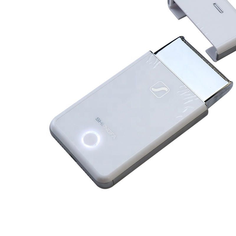Беспроводная перезаряжаемая бритва с Usb зарядкой черная белая двухцветная электробритва для мужчин
