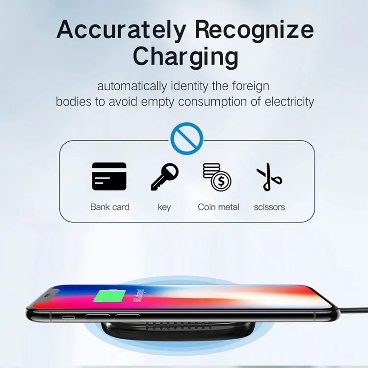 XXD Newly design High performance fast wireless magnetic charger Support all Qi devices