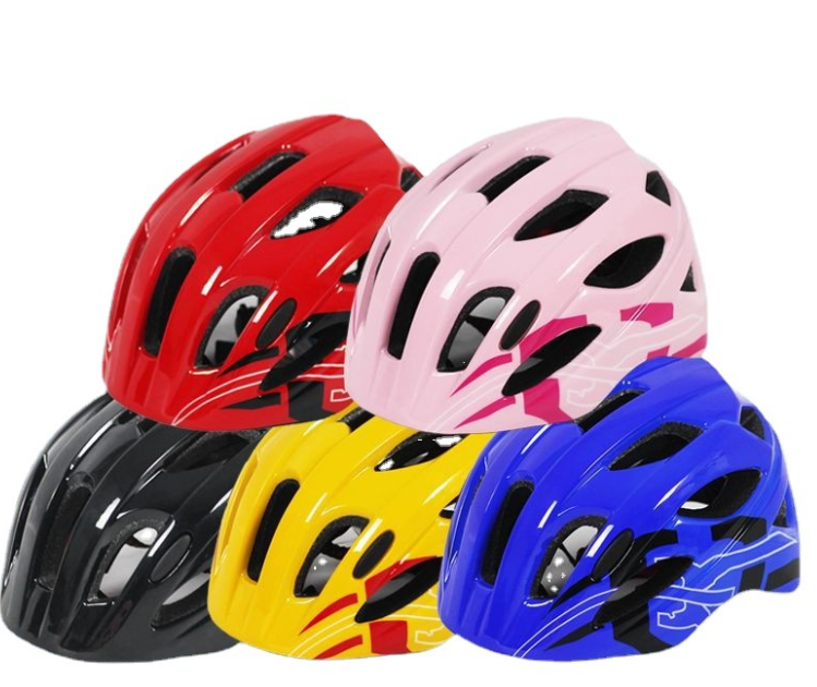 Children's helmet equipment integrated cycling helmet bicycle helmet men's and women's head protection