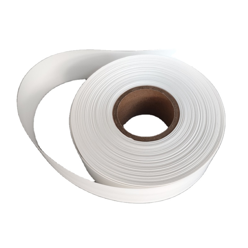 Huzhou factory price polyester nylon ribbon blank roll for garment label