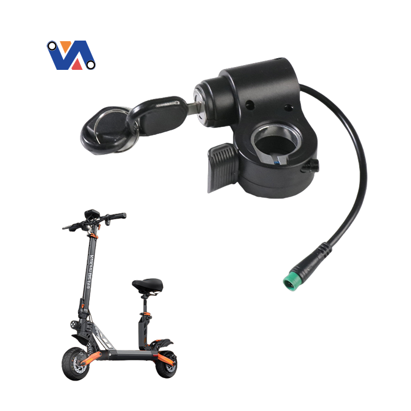 New Image Scooter Throttle With Electric Door Lock 5pin (C Version) For Kukirin G2 Pro /G2 Max Accelerator Official Accessories