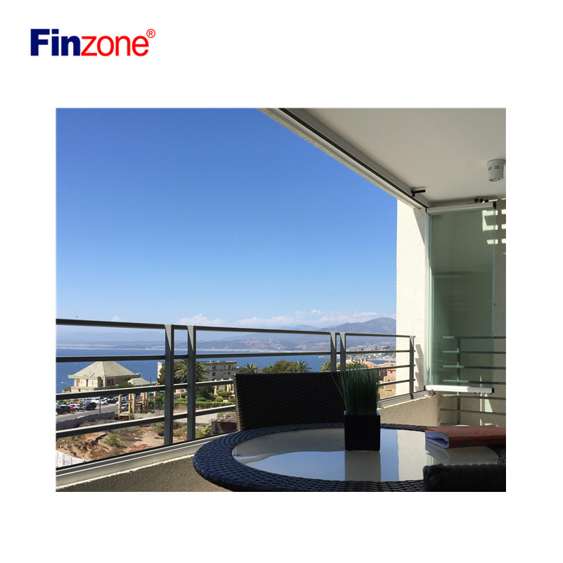 безрамное остекление балкона Finzone09 цена