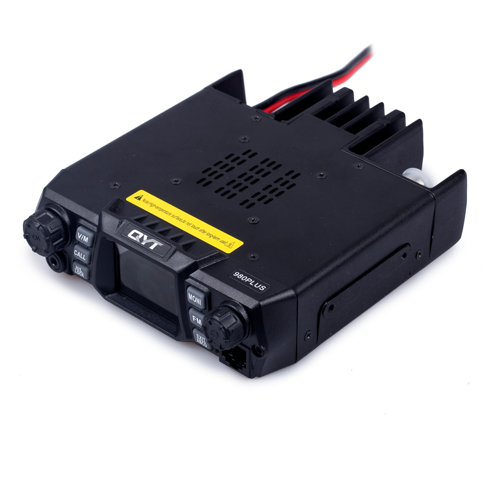 QYT KT-980PLUS 75 Вт Dual Band Mobile Radio Quad в режиме ожидания DTMF УКВ автомобиль трансивер с Кабель для программирования