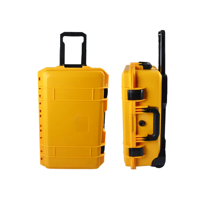 High Impact Travel Protective Case Plastic Trolley Hard Case With Wheels