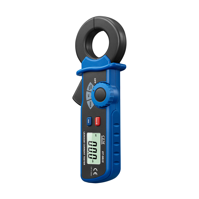 Dt-9810 Leakage detector Automatic ammeter Current clamp meter Digital display digital multimeter