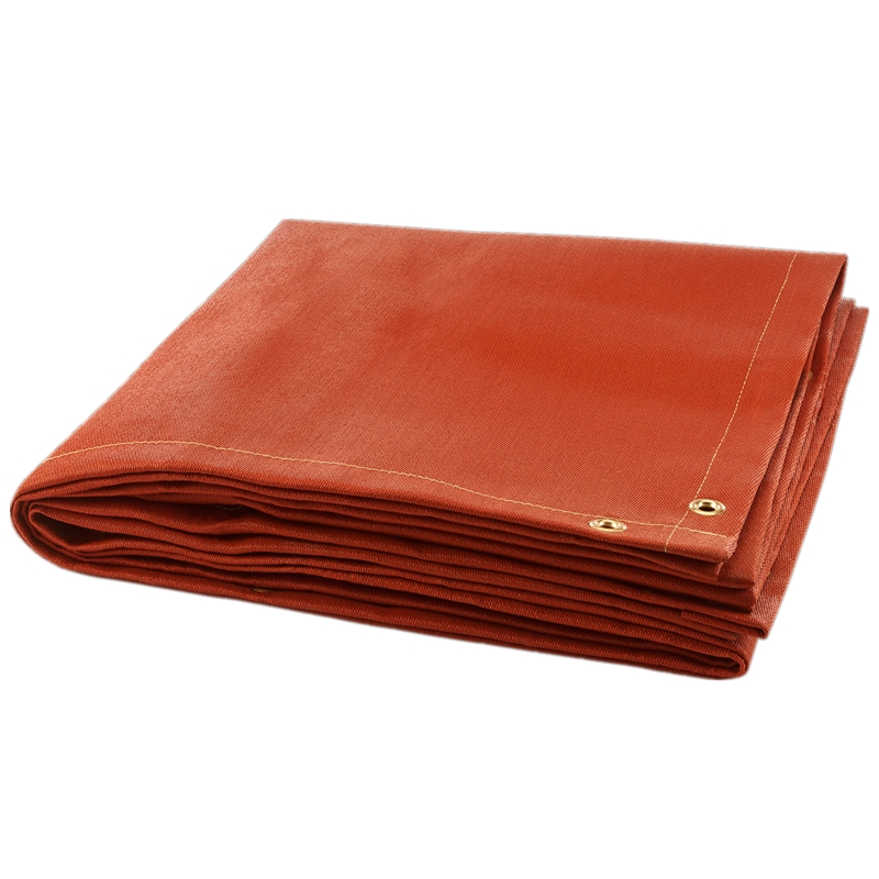 Fire Resistant Silicone Coated Silica Fiber Fiberglass Extreme Large Car Fire Blanket For Vehicles