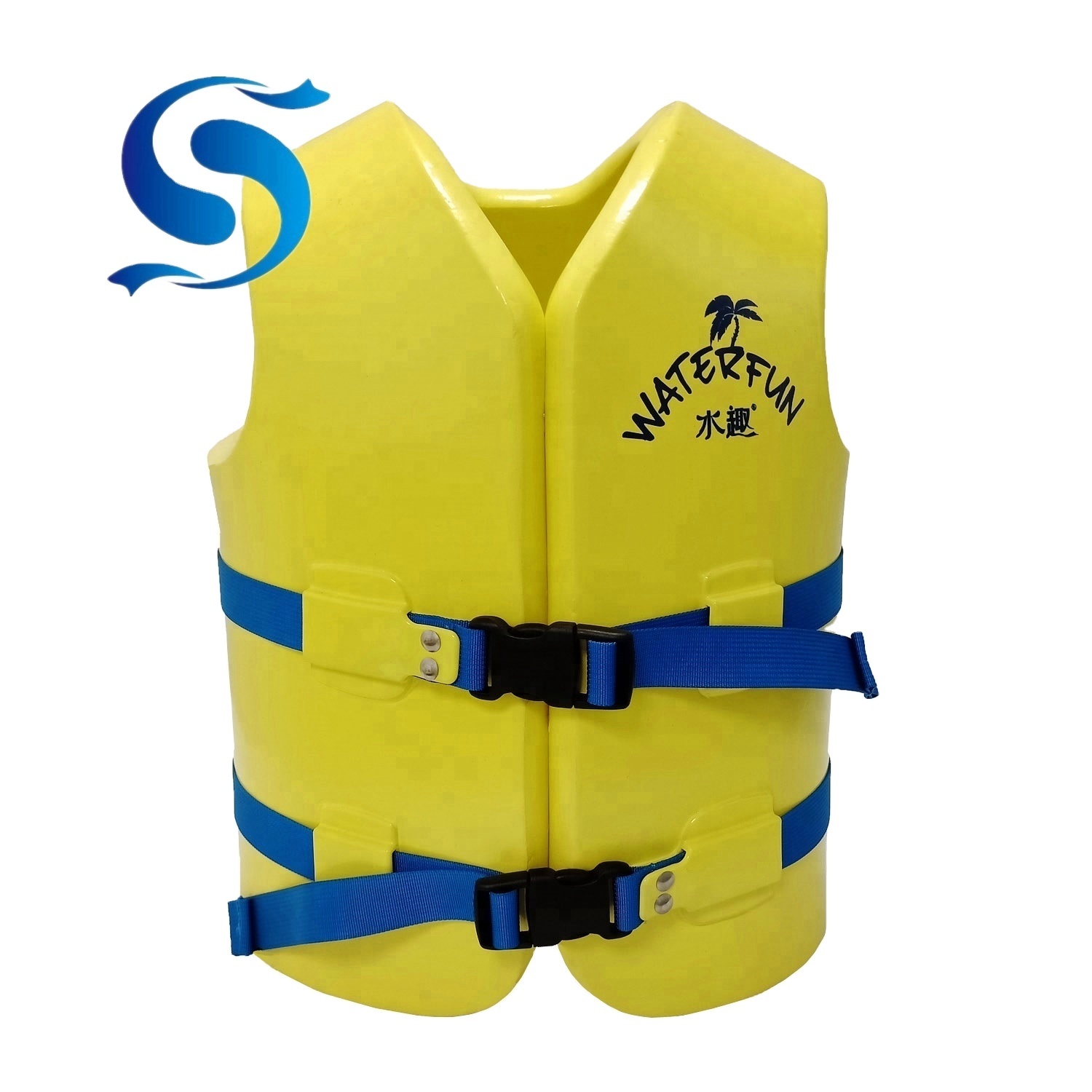 Спасательный жилет Waterfun для аквапарка, виниловый жилет для молодежи, M C03