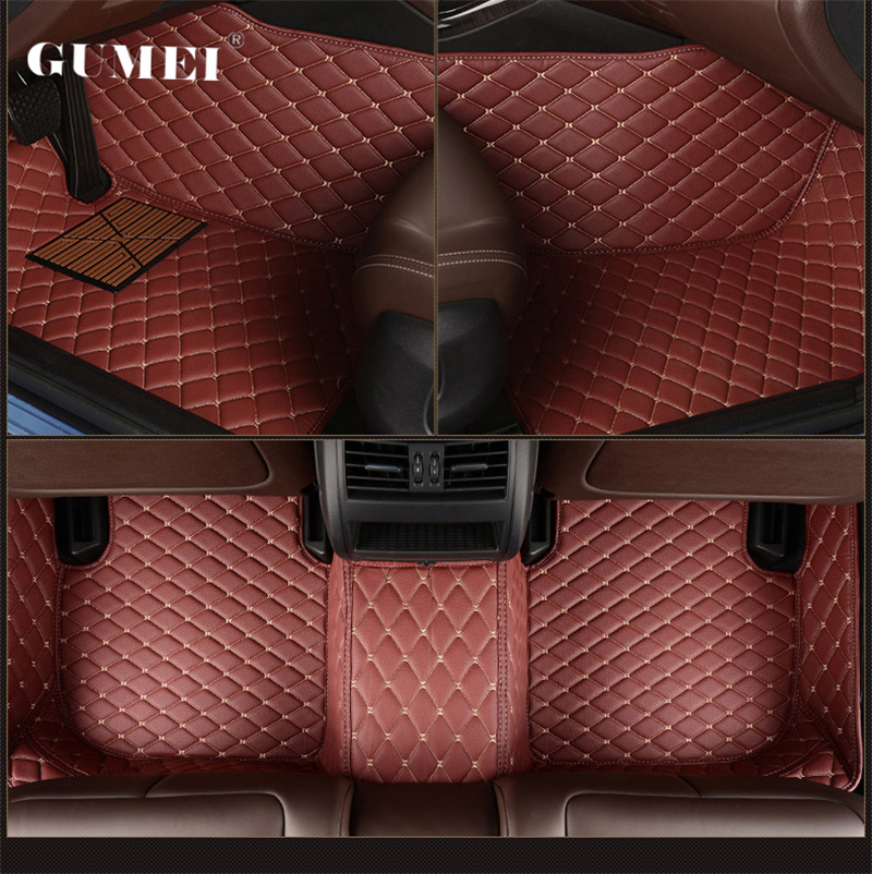 Luxury easy-cleaning waterproof dust-proof car mats for Toyota Fortuner/Hilux/Prius/Prius V/RAV4/Sienna/Sequoia/Tundra
