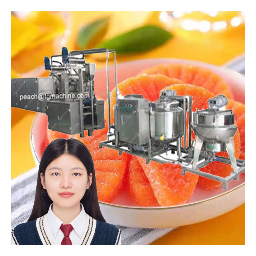 automatic commerical gummy bear molds candy making machine