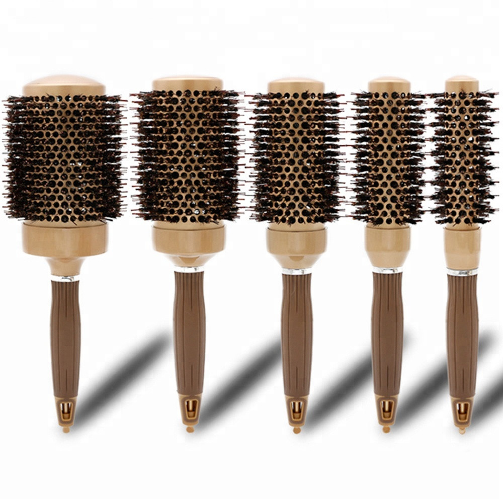 Ceramic brush. Nano technology ceramic ionic брашинг. расческа ionic ceramic. round brush.