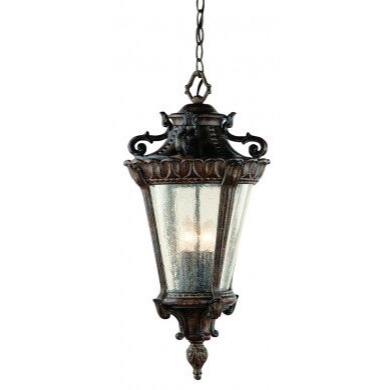 Wholesale LED lights 4X60W patina outdoor ceiling lights aluminum material body classical style