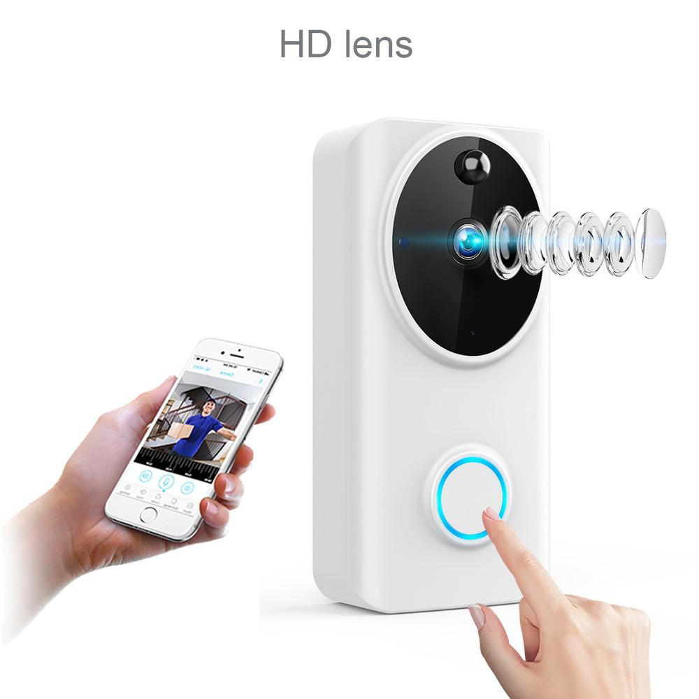 L9 видео дверной звонок камера Умный дверной звонок беспроводной WiFi 720 P/1080 P дверной звонок умный видео телефон визуальный 2-Ways аудио Secure Camera