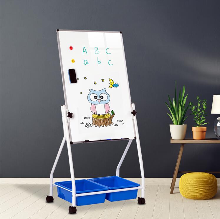 Children whiteboard with up and down adjustment with aluminum frame