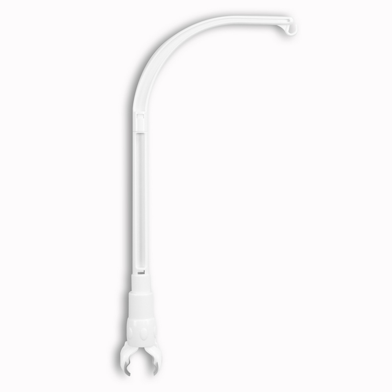 Wholesale Abs Adjustable Claw Part Diy Baby Musical Mobile Arm Crib Mobile Plastic Holder musical mobile arm without music box
