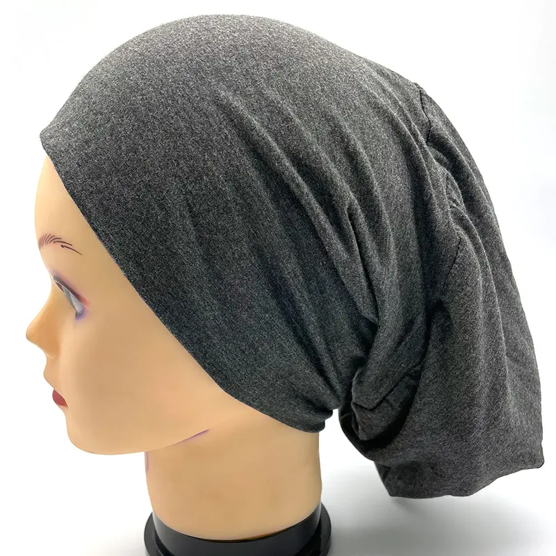 Hair Cover Bonnet Satin Sleep Cap Adjustable Stay On Silky Lined Slouchy Beanie For Night Sleeping Surgical Hats