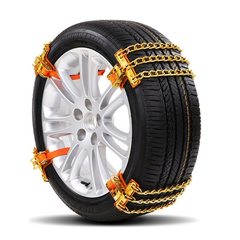 Vehicle Tire Chains Safe Driving in Winter Car Tire Snow Chain Universal Snow Chains Alloy Steel