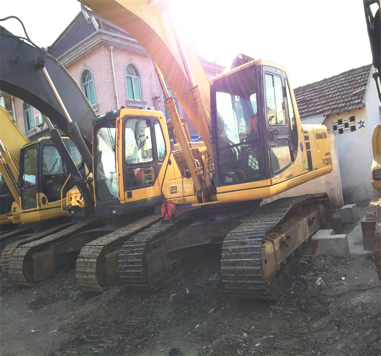 Высокое Качество KOMATSU PC200-6 20 тонн экскаваторов Сделано в Японии