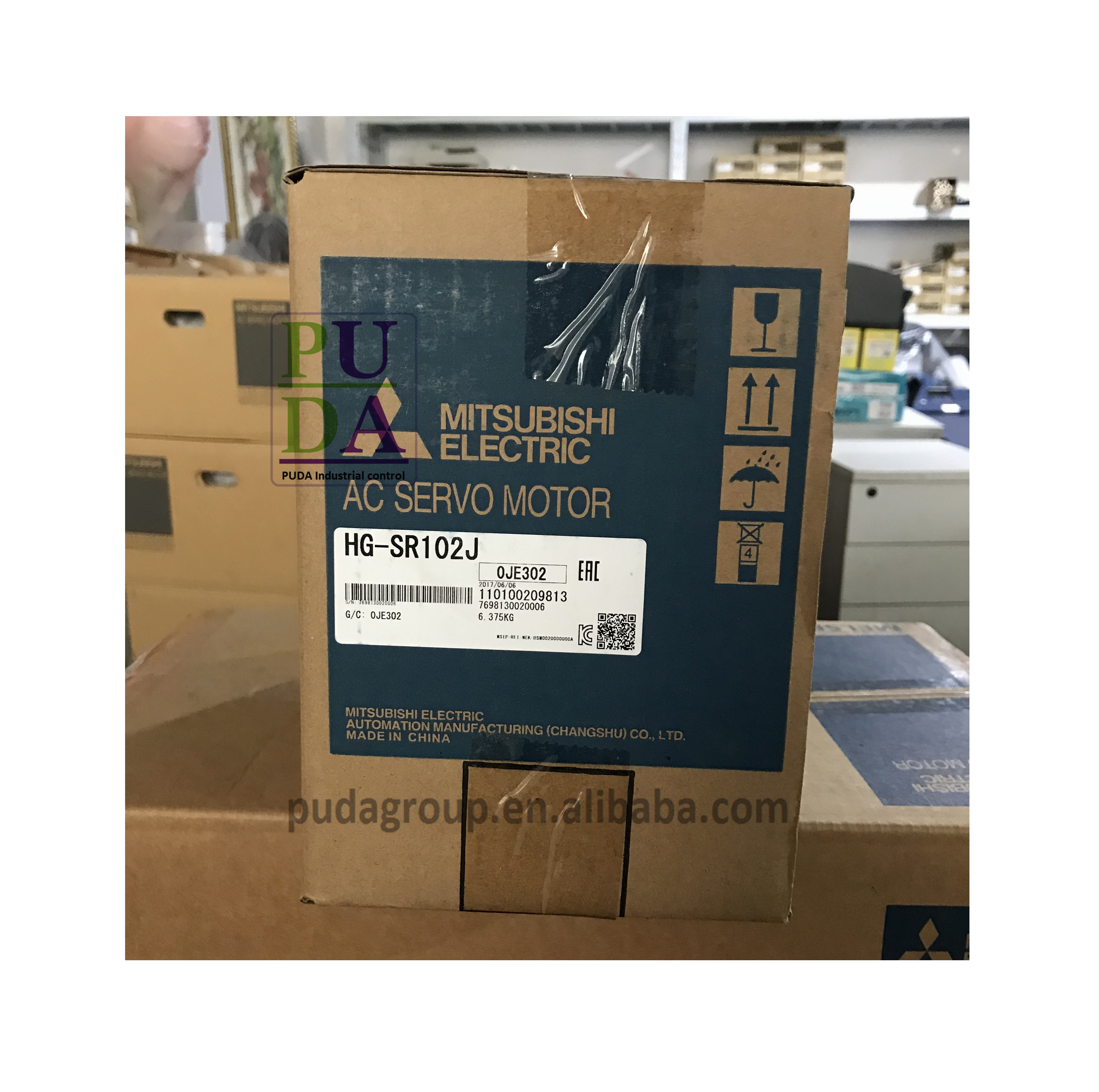 Наличные товары для нового Mitsubishi Servo Мотор HG-SR102J гарантия на 1 год Лучшая цена на складе HG-SR102J