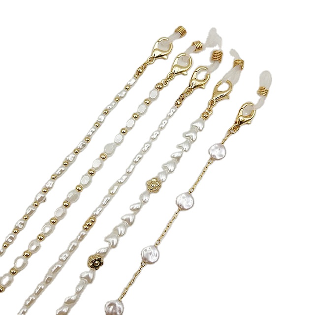 Цепочка для очков серии Pearl, многофункциональные аксессуары, декоративная цепочка ручной работы, Лидер продаж