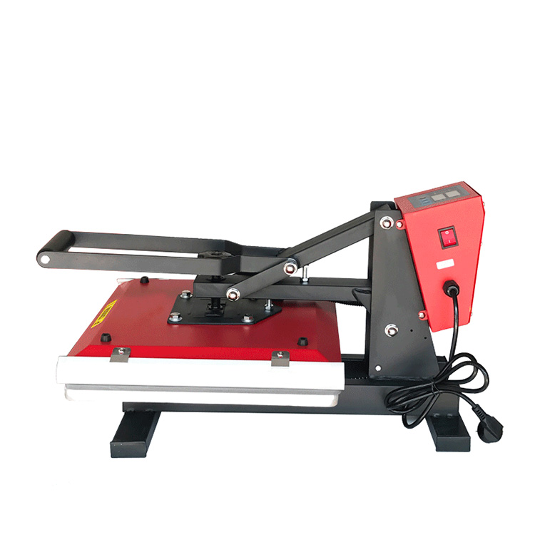 Manual hand sublimation heat press machine 38x38cm for wholesale 15*15inch T-shirt print machine for sale