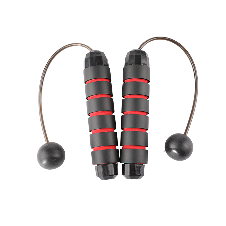 Premium Skipping Rope Fitness Workout Weighted PVC Coated Steel Wire 2 In 1 Adjustable Jump Rope