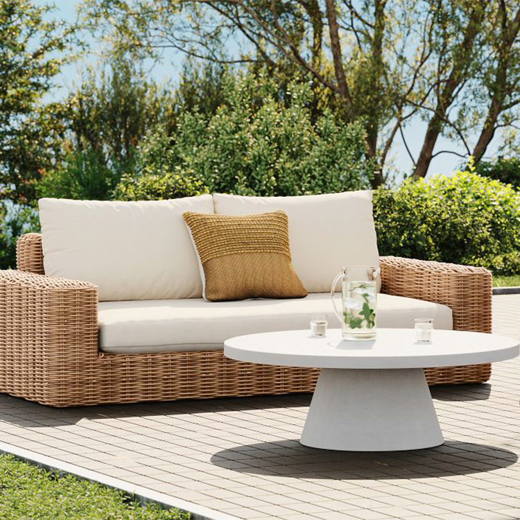 Unique Design New Arrival Garden Rattan Woven Sofa Sets New Design Rattan Sofa For Patio and Garden Sofa Set