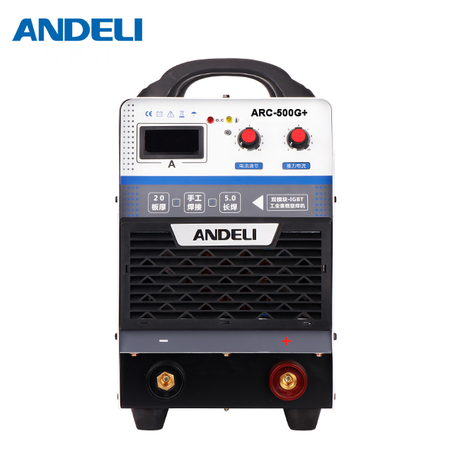 ANDELI ARC-500G + Портативный однофазный аппарат для точечной сварки mma, инвертированный сверхмощный сварочный аппарат промышленного типа