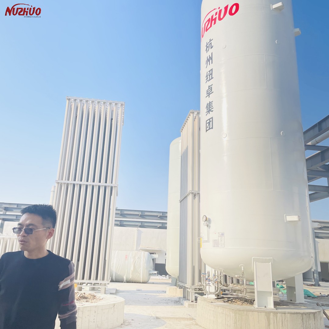 NUZHUO Liquid Nitrogen Equipment For Producing Synthetic Ammonia Cryogenic Air Separation Plant