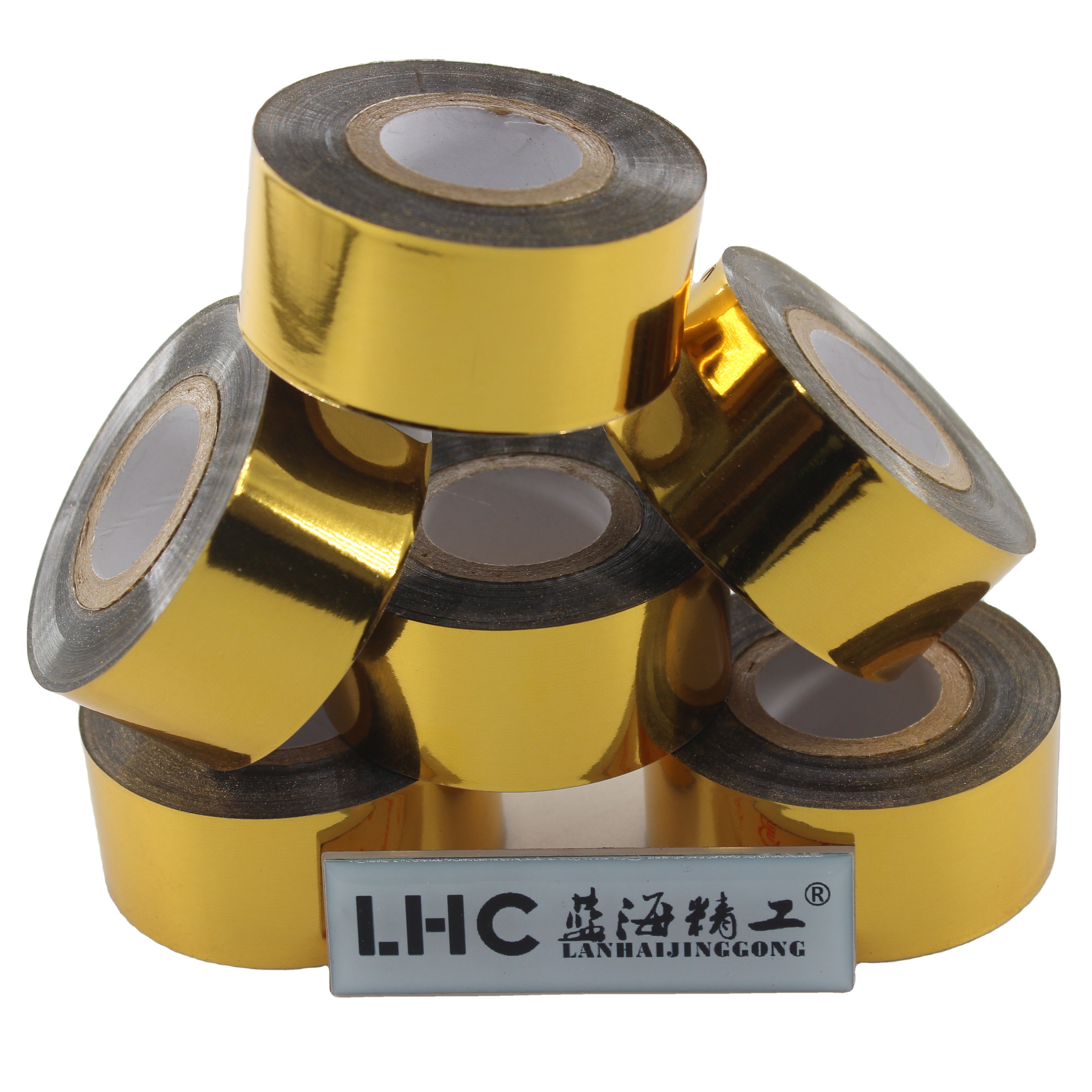 Code machine gold ribbon thermal transfer gold ribbon hot stamping foil 20*100