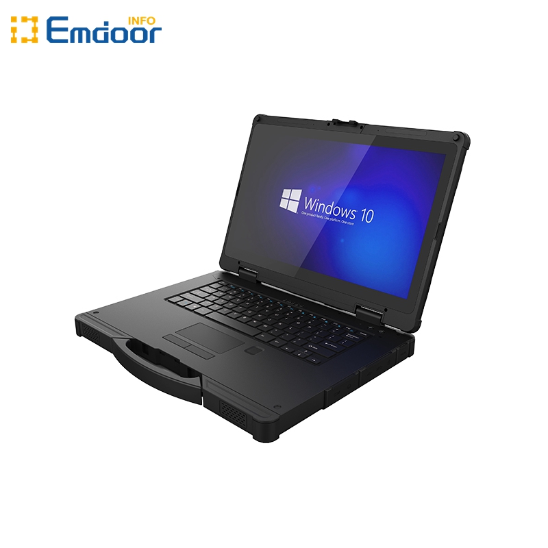 Emdoor Windows 10 OS Intel Core 14 ''Полностью прочный ноутбук с клавиатурой, предназначенный для суровых условий