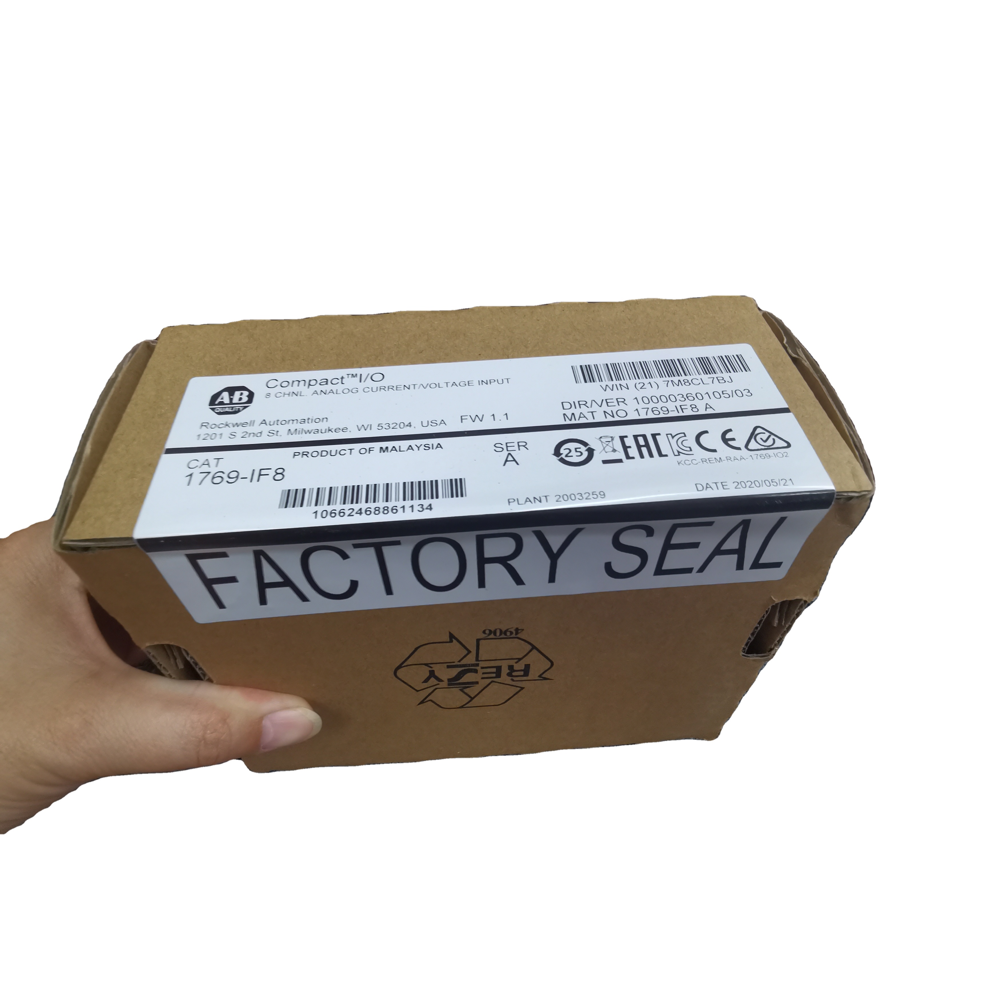 1769-IF8 PLC модуль 1769IF8 mini plc для allen bradley plc