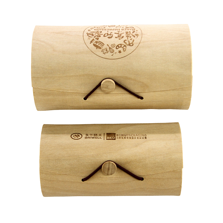 Custom logo disposable biodegradable food packing box food storage gift box for Christmas
