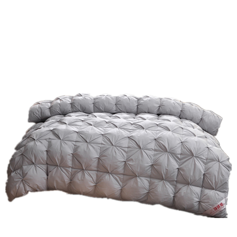 Wholesale Custom Branded Soild Single Cotton Hotel 100% Cotton King Microfiber Set Comforter