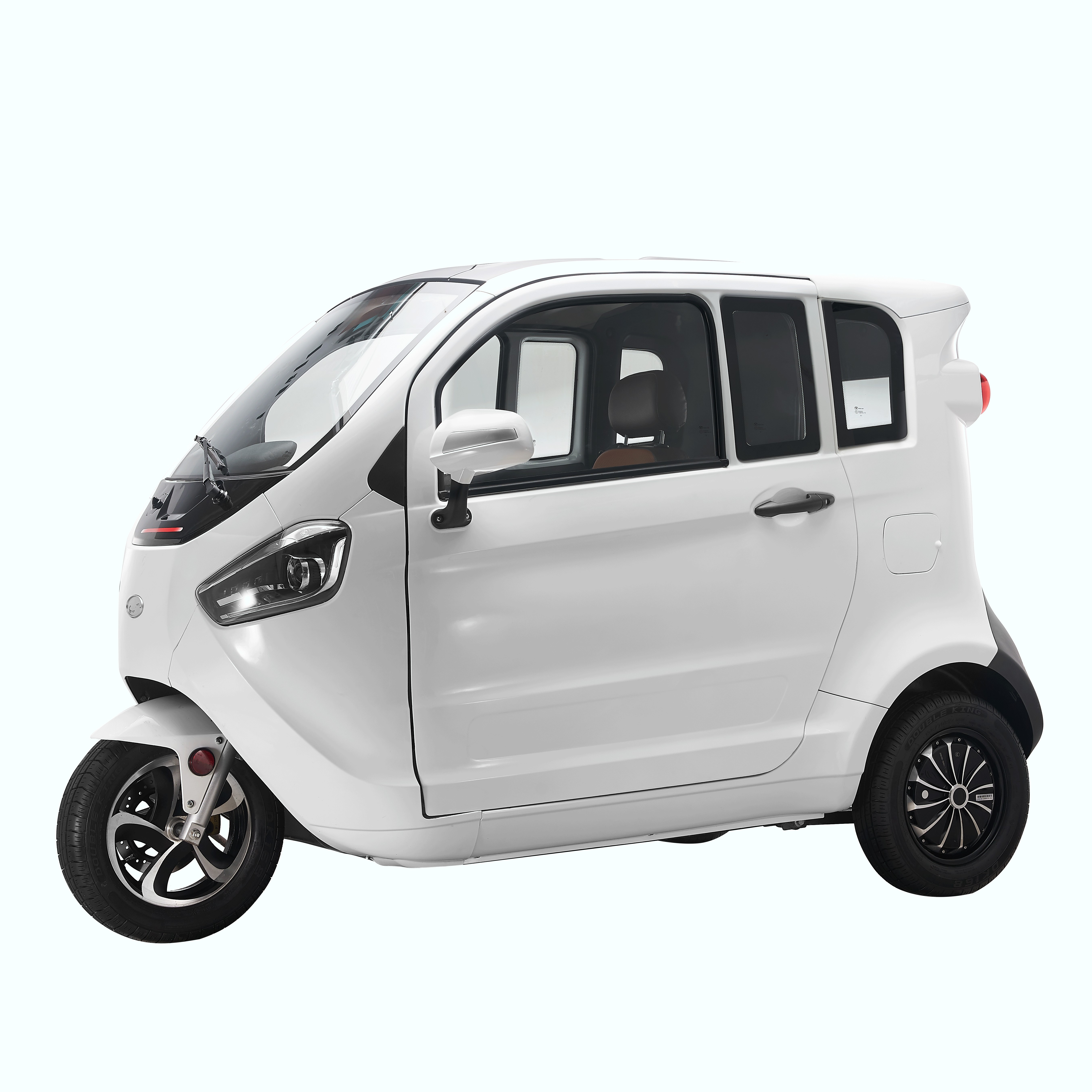 EEC L2E-P 3000 Вт Мотор smart cabine трициклы 45 км скорость 3 колеса e мини электрический автомобиль с батареей транспортных средств